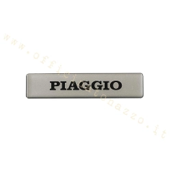Targhetta adesiva Piaggio in silicone