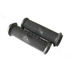 Coppia manopole Ø 21mm nere per Vespa VBA - VBB - VNB 3>6