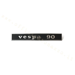 Targhetta posteriore "Vespa 90"