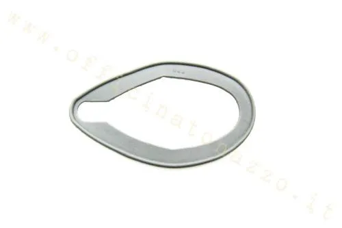Headlight seal on mudguard for Vespa from 1950 to 1952