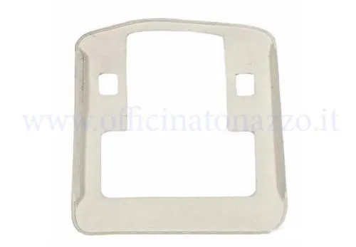 White rear light gasket for Vespa 150 Sprint Veloce 1st series, 125 GTR, TS, 180-200 Rally