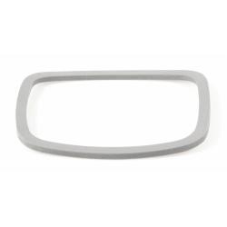 Guarnizione vetro contachilometri per Vespa 125 VNB3-6 a forma di trapezio, Ø 61x51 mm, grigio