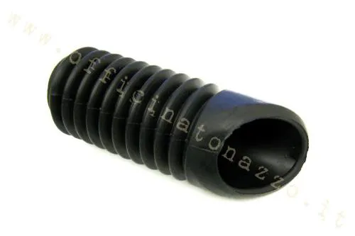 Soffietto aspirazione CIF a 10 pieghe, lungo 175 mm, equivalente Piaggio 181476. Per Vespa PX prima serie, VNB, GT, GTR, GL e Rally.