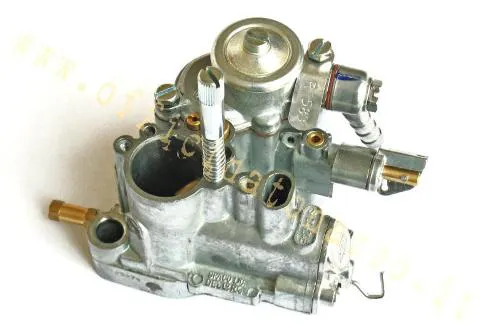 Carburatore Dell'Orto SI 24/24E 00583 con diffusore 24 mm e passaggio olio per Vespa P200E e PX 200 con miscelatore automatico.