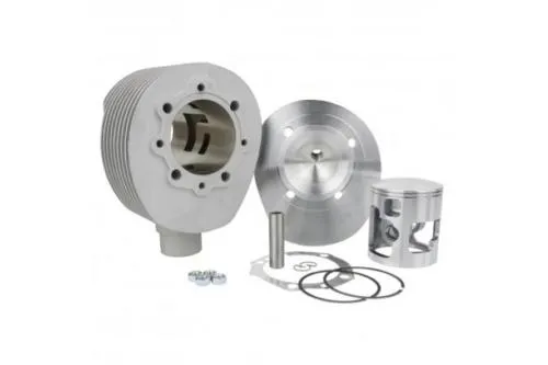 Pinasco 215cc "Super Sport" aluminium cylinder, 57mm stroke with side spark plug for Vespa 200 PX - PE - Rally
