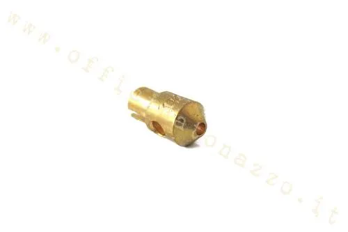 Getto massimo Dell'Orto misura 110 per carburatori SI 20.15-17, 20.20, 24.24, 26.26 e 27.23. MPN 04576110 02.