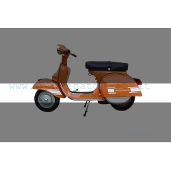 Adesivo Vespa Electronic bianco lucido Vespa Rally