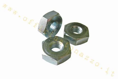 Dado ruota F.A. Italia 550192, M10 con esagono da 22 mm e altezza 8,5 mm, per Vespa VNB3-VNB6, VBB1 dal telaio 71001 e VBB2.