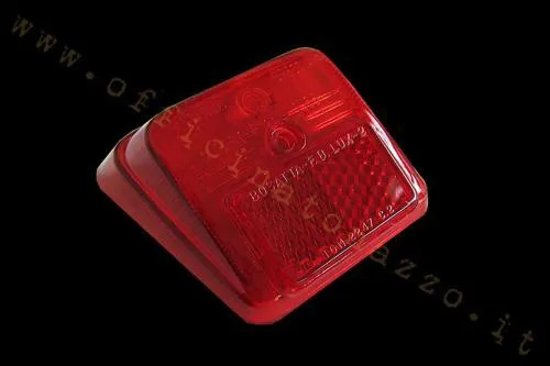 Corpo luminoso fanale posteriore rosso per Vespa 50 R 2° serie