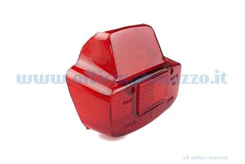 Gemma rossa fanale posteriore BOSATTA RP207 per Vespa 125, 125-150 Super, 150 GL/Sprint e 180 Super Sport compatibili.