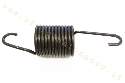Molla cavalletto centrale CIF 5495 lunga 120 mm per Vespa PX e PE 125, 150 e 200 compatibili. Riferimento OE comparativo 176169.