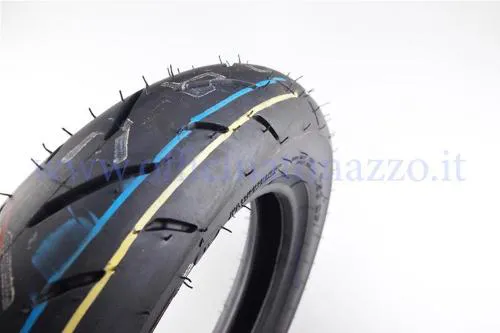 Pneumatico Dunlop TT93 GP 90/90-10 50J tubeless per ruota anteriore o posteriore. Indice 190 kg, velocita 100 km/h e omologazione E11.