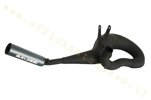 Marmitta ad espansione Malossi Power Exhaust Black Sound per Vespa 125/150
