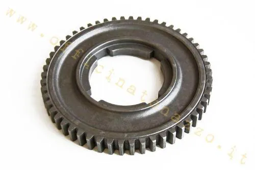 Ingranaggio seconda marcia CIF 6582 Z54 a passo fine, compatibile con il riferimento Piaggio 152797 per cambi Vespa 125/150 selezionati.