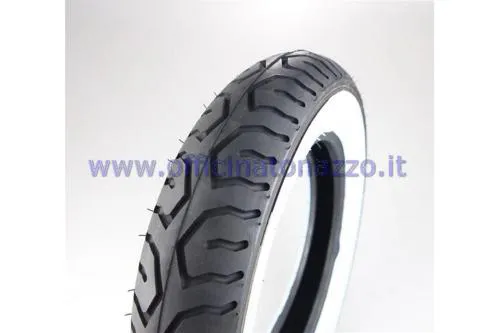 Pneumatico Mitas MC-12 White Wall 3.00-10 42J TL/TT, anteriore/posteriore. MPN 70000719, GTIN 3831126102968.