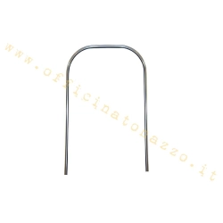 Bordo scudo in Meral grigio metallizzato tipo originale per Vespa PX - PE Arcobaleno
