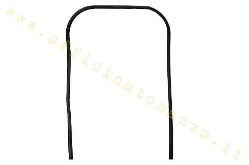 Bordo scudo CIF 10170-N in Meral nero tipo originale per Vespa P/PX 125, 150 e 200 e T5. Profilo in plastica montabile senza pinza bordoscudo.