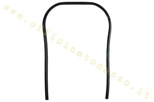 Profilo bordo scudo CIF in plastica Meral grigio scuro per Vespa PK, PK XL, Rush, N, FL, FL2 e HP compatibili.