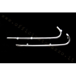 Fregi parafango in acciaio inox lucidato per Vespa GS160