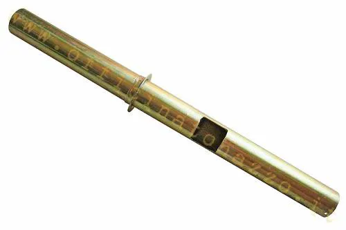 Tubo comando gas CIF 5475, lungo 297 mm e diametro 24 mm, per Vespa PX/PE, Arcobaleno, PK, PK XL, Rush, N ed ETS compatibili.