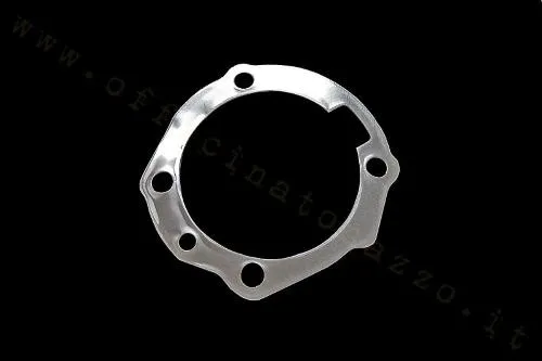 Guarnizione base cilindro CIF 9182-PE in alluminio per Vespa 200 PE, PX, Rally e Cosa compatibili. Confrontare il profilo.