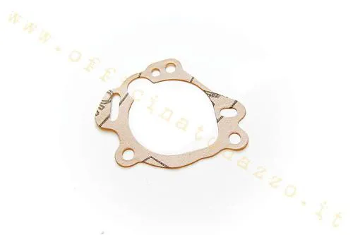 Guarnizione CIF 9200-MIX in carta per il coperchio della pompa miscelatore di Vespa Rally 200, PX 125/150, PE e PX 200, T5 e Cosa 125/150/200 con miscelatore automatico.