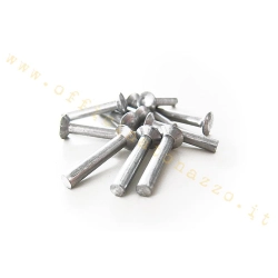 Ribattino pedana in alluminio Ø3.5x23mm (GRANDE) fissaggio puntali striscie pedane Vespa