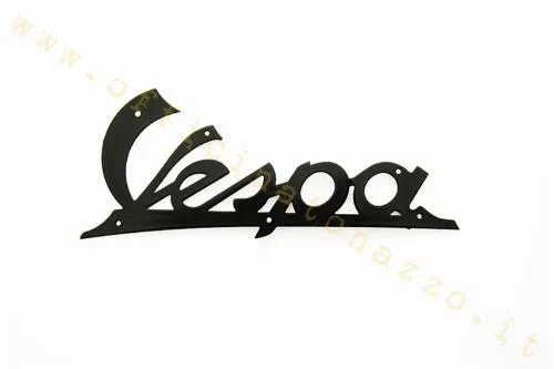 Targhetta anteriore "Vespa" colore verde scuro per Vespa 125 VN1T 01950>VN2T