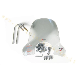 Parabrezza fume' con attacchi cromati per Vespa GT200 - GTS250