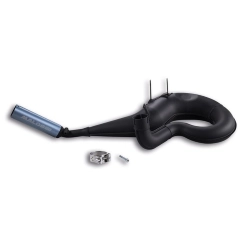 Marmitta Malossi Power Exsaust Black Sound per vespa PX E 200