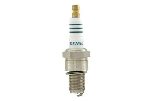 Candela Denso IWF24 Iridium Power resistiva, M14x1,25, filetto 12,7 mm, esagono 20,6 mm e grado termico 24 per motori compatibili.