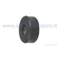Silent block inferiore ammortizzatore anteriore Vespa, 31,5 x 17 mm con foro 14,3 mm, per modelli Largeframe classici compatibili.