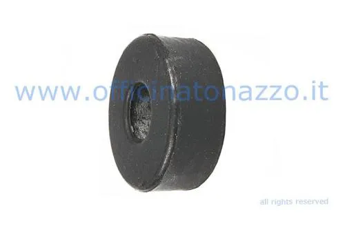 Silent block inferiore ammortizzatore anteriore Vespa, 31,5 x 17 mm con foro 14,3 mm, per modelli Largeframe classici compatibili.