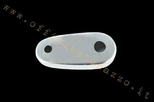 Scatoletta metallica CIF 5175, riferimento Piaggio 070176, per il coprimolleggio forcella di Vespa 50, 90, Primavera, ET3 e PK 50.