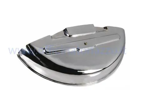 Copriruota di scorta in acciaio inox lucidato per Vespa GS 160