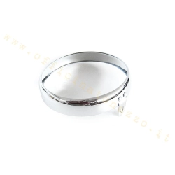 Cornice cromata fanale anteriore con marchio Siem Ø105mm per Vespa VNA - VNB ( rif.originale Piaggio 082079)