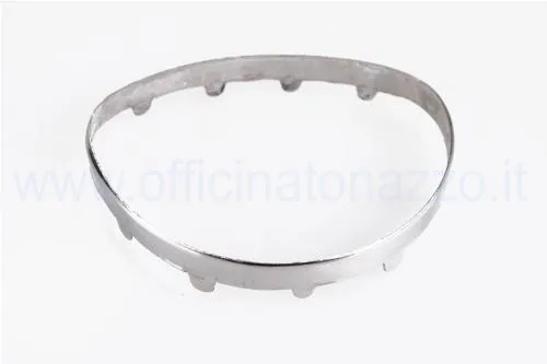 Chrome speedometer frame for Vespa Rally - ET3 - Primavera - GT - GTR - Sprint (for metal speedometers)