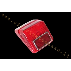 Corpo luminoso fanale posteriore rosso per Vespa 50 N - L - R marchiato Siem