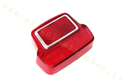 Corpo luminoso fanale posteriore rosso per Vespa 50 1° serie