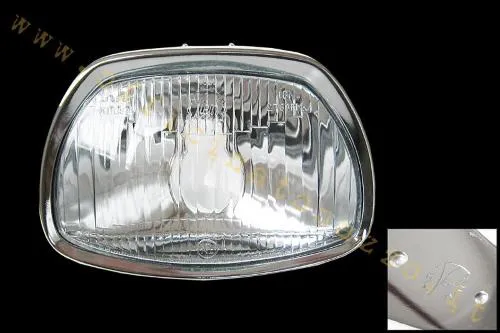 Fanale anteriore in vetro marchiato SIEM per Vespa GL 180SS - GT - Sprint