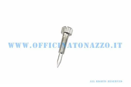 Vite miscela minimo M4x0,75 per carburatori SHB e SHBC 16/10, 16/16 e 19/19 compatibili. Distinta dalla vite di battuta gas.