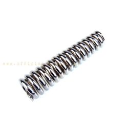 Molla ammortizzatore anteriore lungh. 165mm cromata per Vespa VM2T - VN1T/2T - VNB1T>6T - 150 VL1T>3T - VB1T - VBA1T - VBB1T/2T - 125 Super - GT - GTR - TS - 150 Super - Sprint dal 014978> - Sprint Veloce - 180/200 Rally