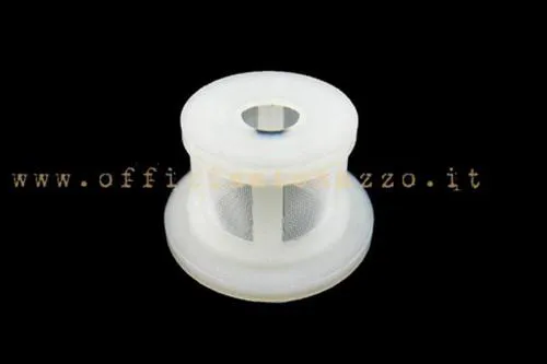 Filtro benzina interno CIF 11507-A da montare sotto il raccordo di ingresso dei carburatori Dell'Orto SHB 16/10 e 16/16 compatibili per Vespa 50.