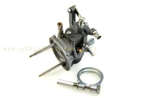 Dell'Orto SHBC 19/19 tipo 00773 per Vespa 50 S, 100, Primavera ed ET3: venturi 19 mm, getto massimo 74, minimo 45 e starter 60.