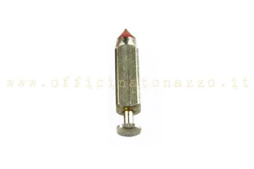 Spillo galleggiante Dell'Orto 0455900 05 da 4,5 mm, con punta di tenuta e senza molla, per carburatori SI compatibili.