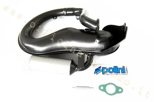 Polini Racing exhaust with aluminium silencer for Vespa 125 PK- ETS - XL