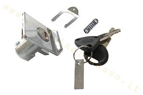 Serratura bauletto completa cromata per Vespa PX Arcobaleno PX98 - MY - T5 - PK XL