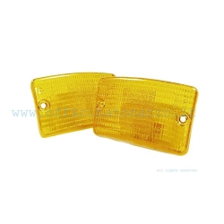 Corpi luminosi indicatore di direzione anteriori arancioni per Vespa PK XL - FL2 - Rush