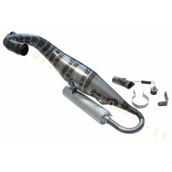 Marmitta ad espansione Quattrini Competizione M3xc Gtr per Vespa 50 - Primavera - ET3