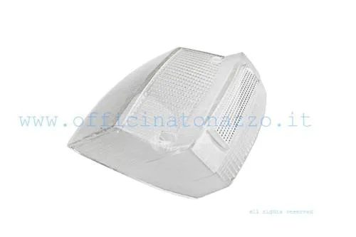 Corpo luminoso fanale posteriore bianco per Vespa PX - PE 1° serie >83